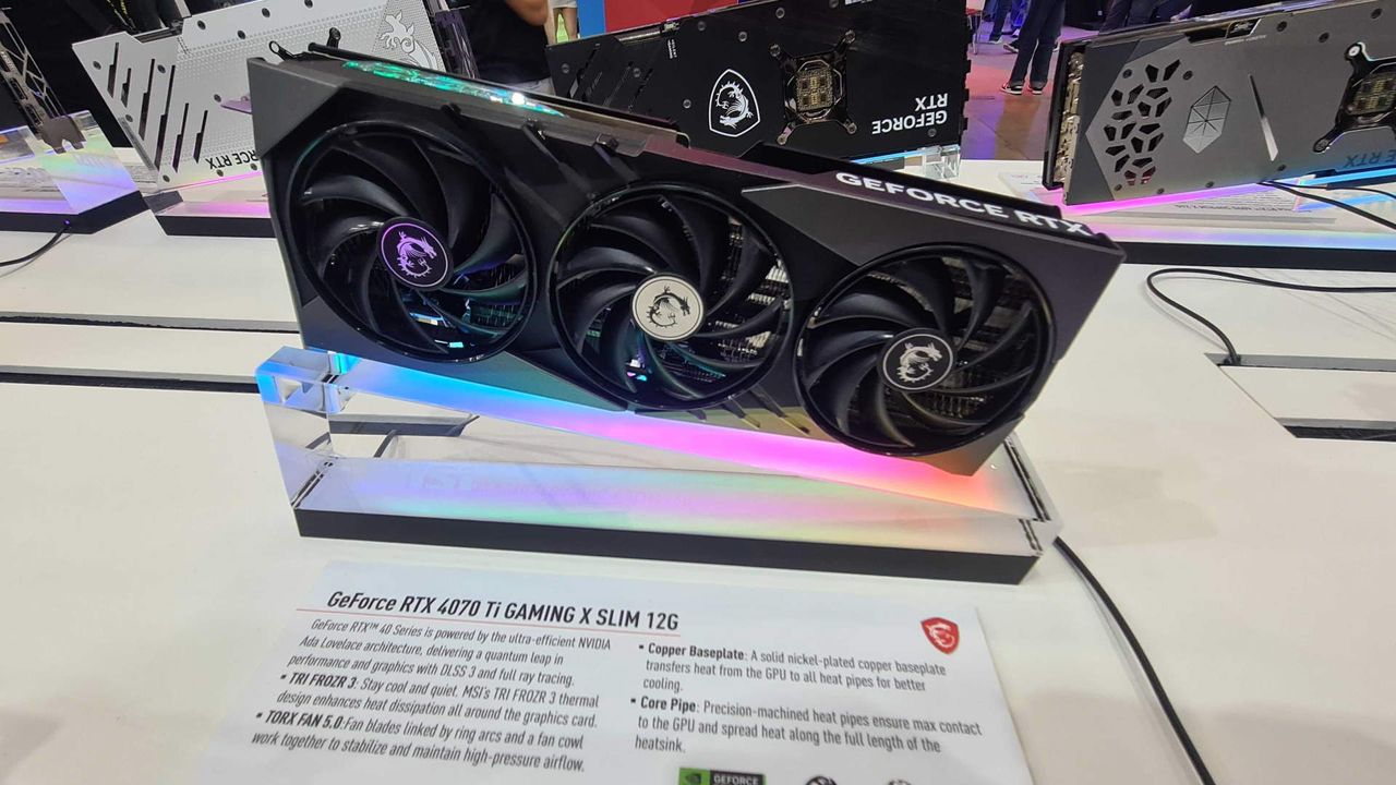 MSI RTX 4070 Ti Gaming X Slim