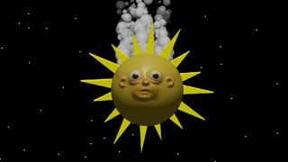 A sun that is about to explode 