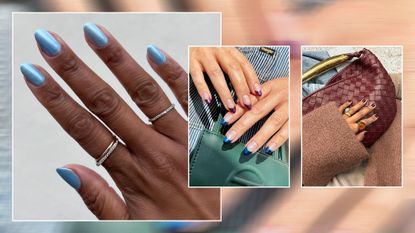 Photos of winter nail trends 