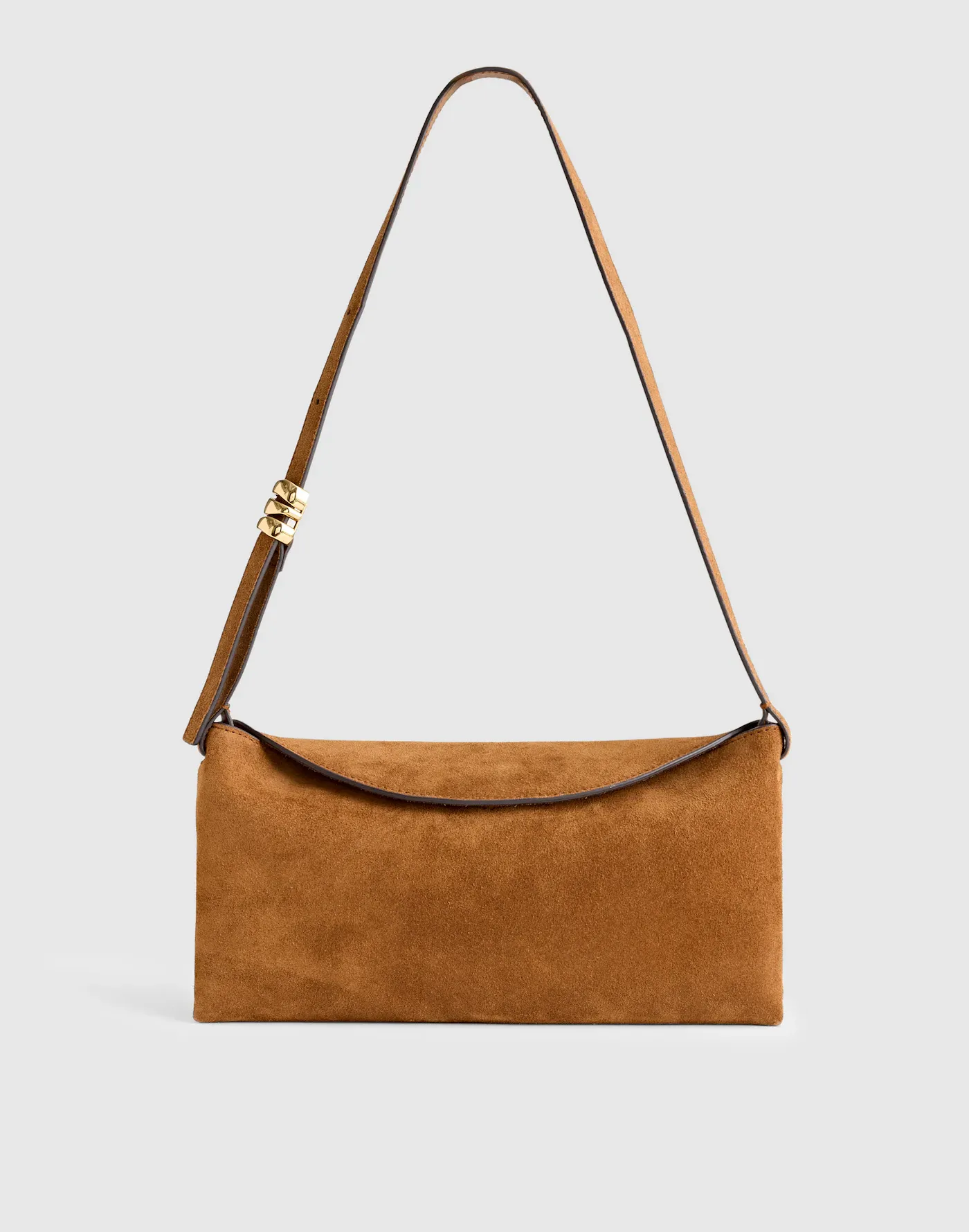 Madewell, The Date Night Shoulder Bag in Warm Chestnut