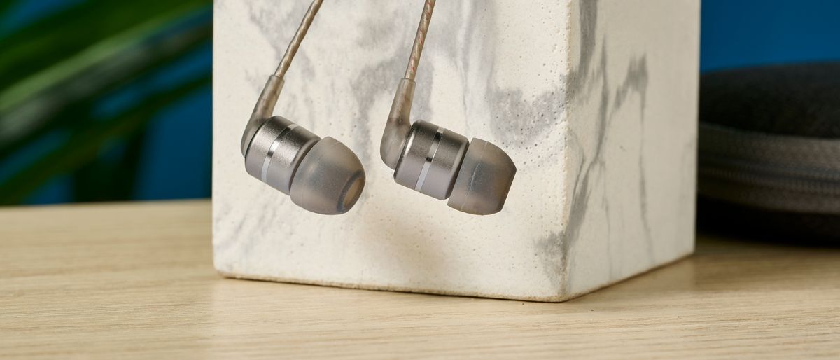 Photograph of SoundMagic E80D wired earbuds