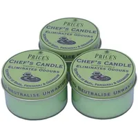 Prices Chefs Candle In Tin | $29.65 for three at Amazon