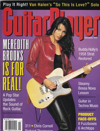 Meredith Brooks on Guitar Player cover