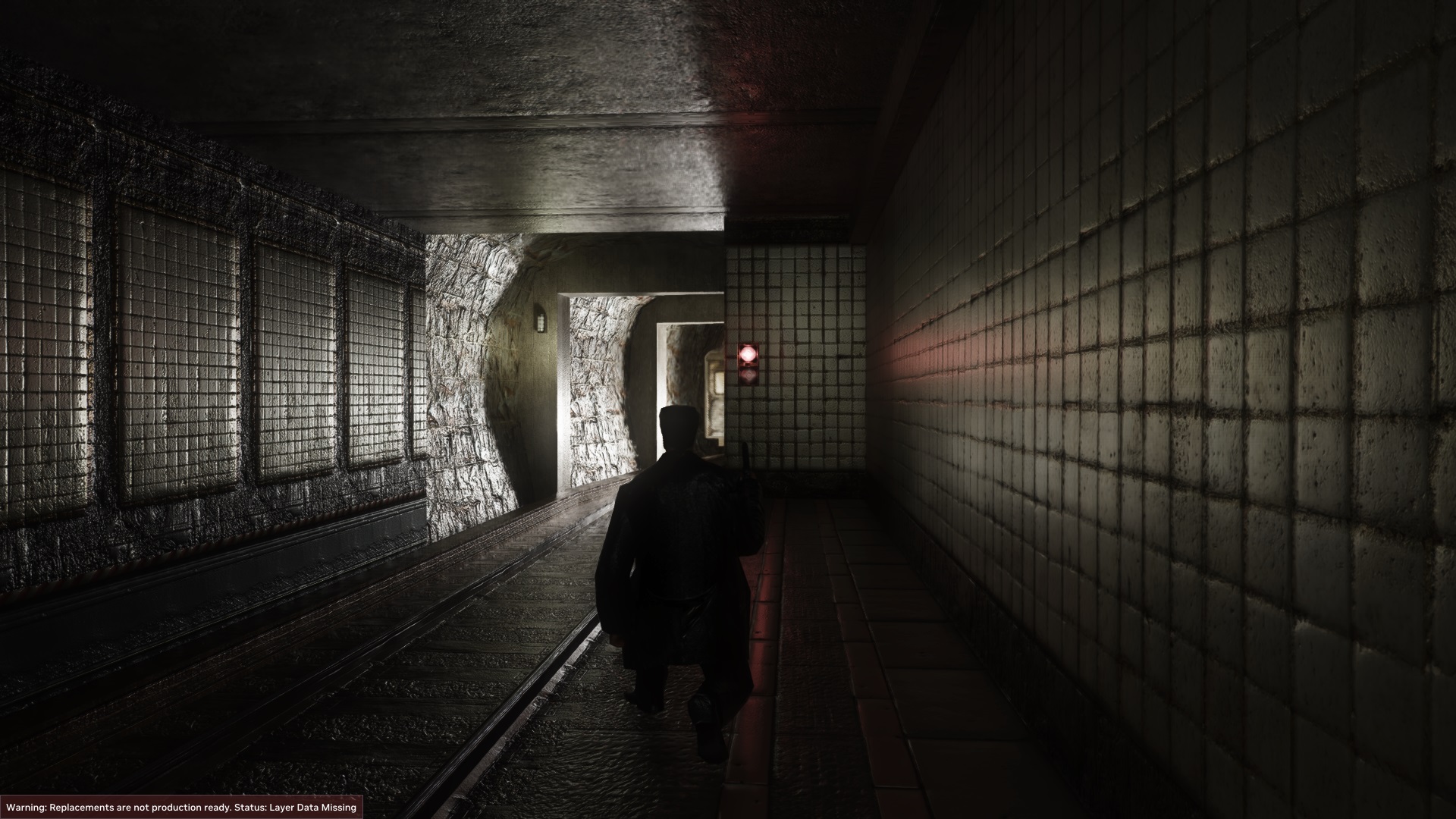 Max Payne Roscoe Street Station level with RTX effects enabled
