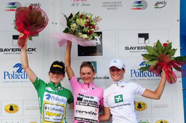 Hausler stays in pink after stage 8.