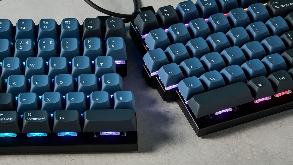 Keychrone Split Keychron Q11 review: A split keyboard with room for improvement | Tom's ...