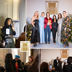 A mixure of pictures from the Marie Claire Prix Awards 2024
