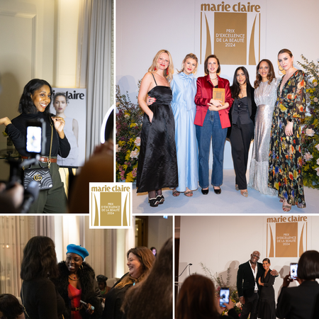 A mixure of pictures from the Marie Claire Prix Awards 2024