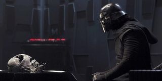 Kylo Ren with Vader's Mask