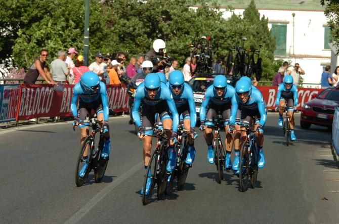 Garmin power up the climbs