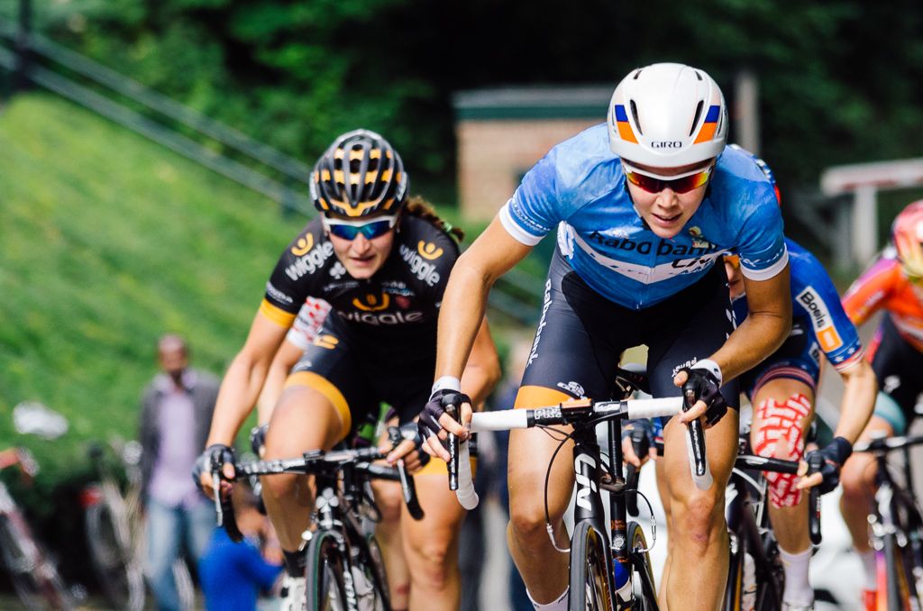 Action from the final stage of the Boels Rentals Ladies Tour.