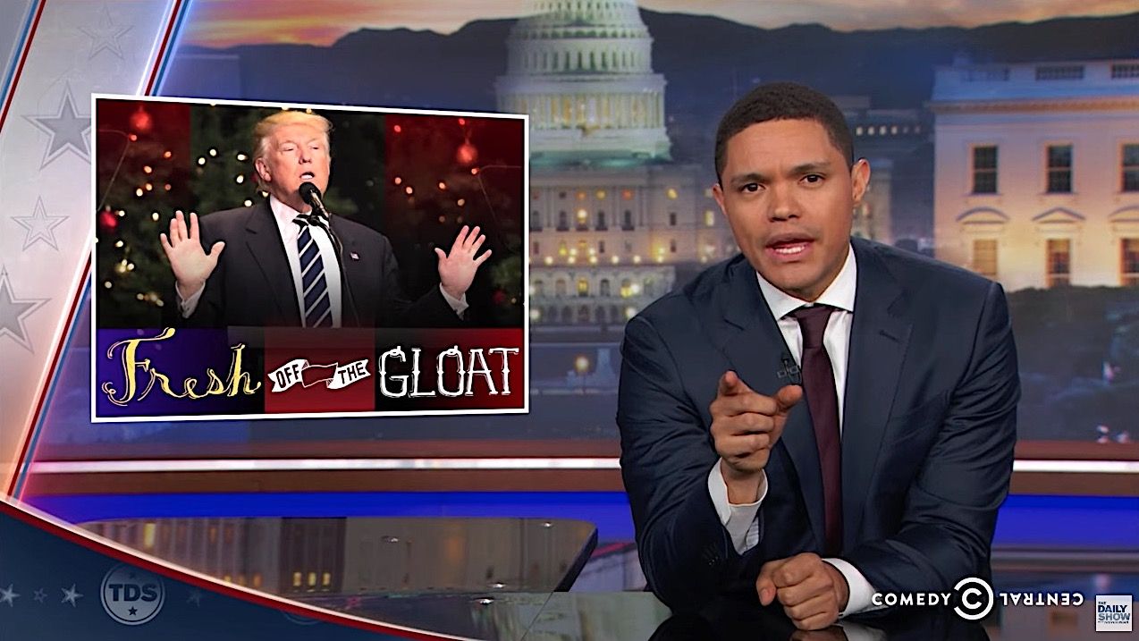 Trevor Noah marvels at the audacity of Truth Trump