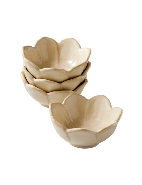 Lotus Bloom Figural Dipping Bowls