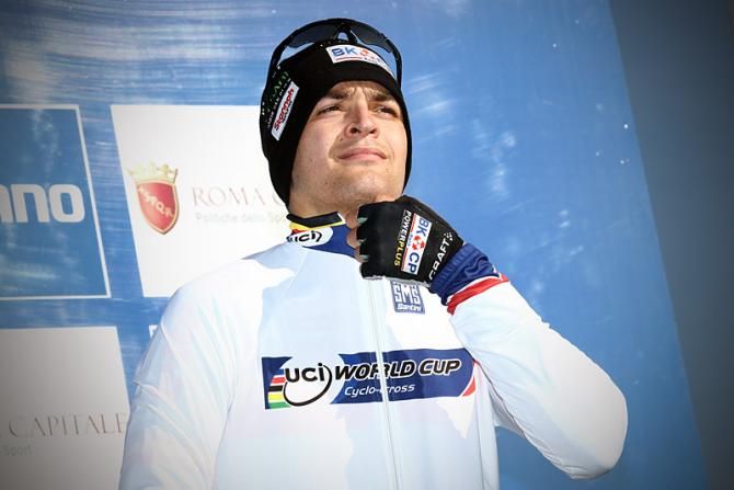 Wietse Bosmans (Belgium) continues to lead the U23 men's cyclo-cross World Cup with just one round remaining.