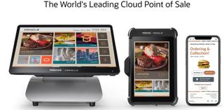 Micros POS desktop tablet mobile mixed screens with POS software