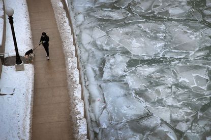 Extreme cold hits Chicago.