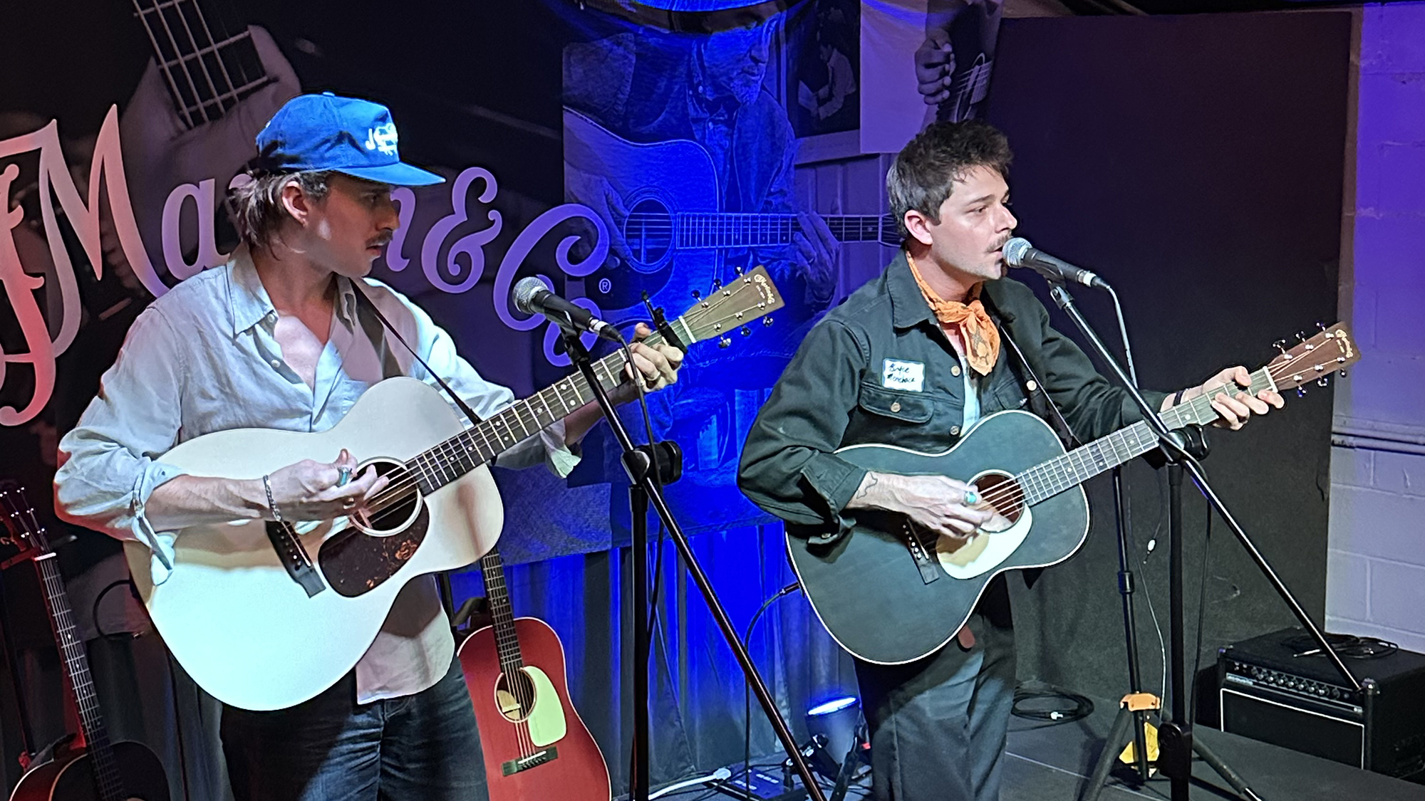 Marfa performs at the launch party for Martin's revamped 16 Series line, September 15, 2026