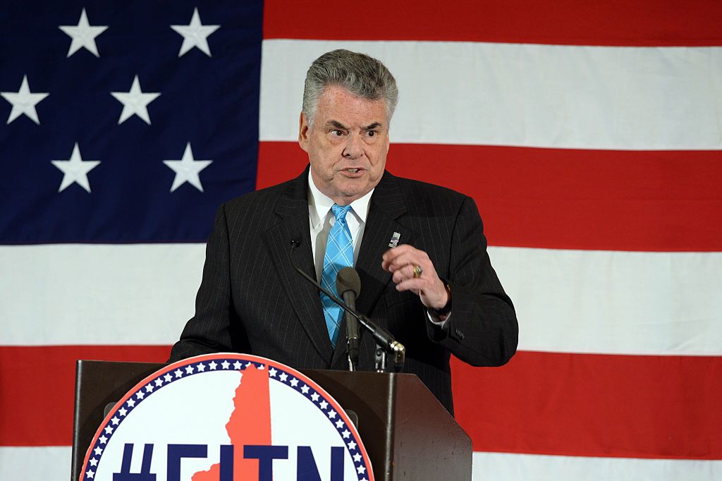 Peter King town halls. 