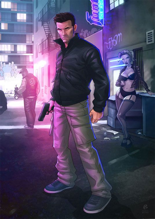 Artist's edgy Grand Theft Auto fan art is a hit | Creative Bloq