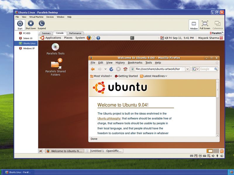 linux virtualization software for windows 10