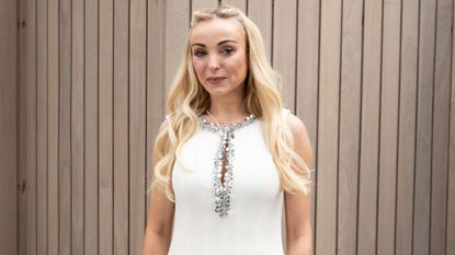 Helen George attends the photocall for "High Society: The Musical" at Jerwood Space