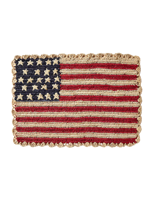 Handwoven Americana Placemat