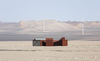 Atacama Desert wind farm