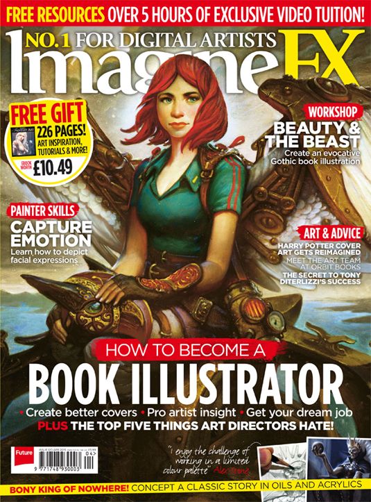 Break into book illustration with ImagineFX magazine Creative Bloq