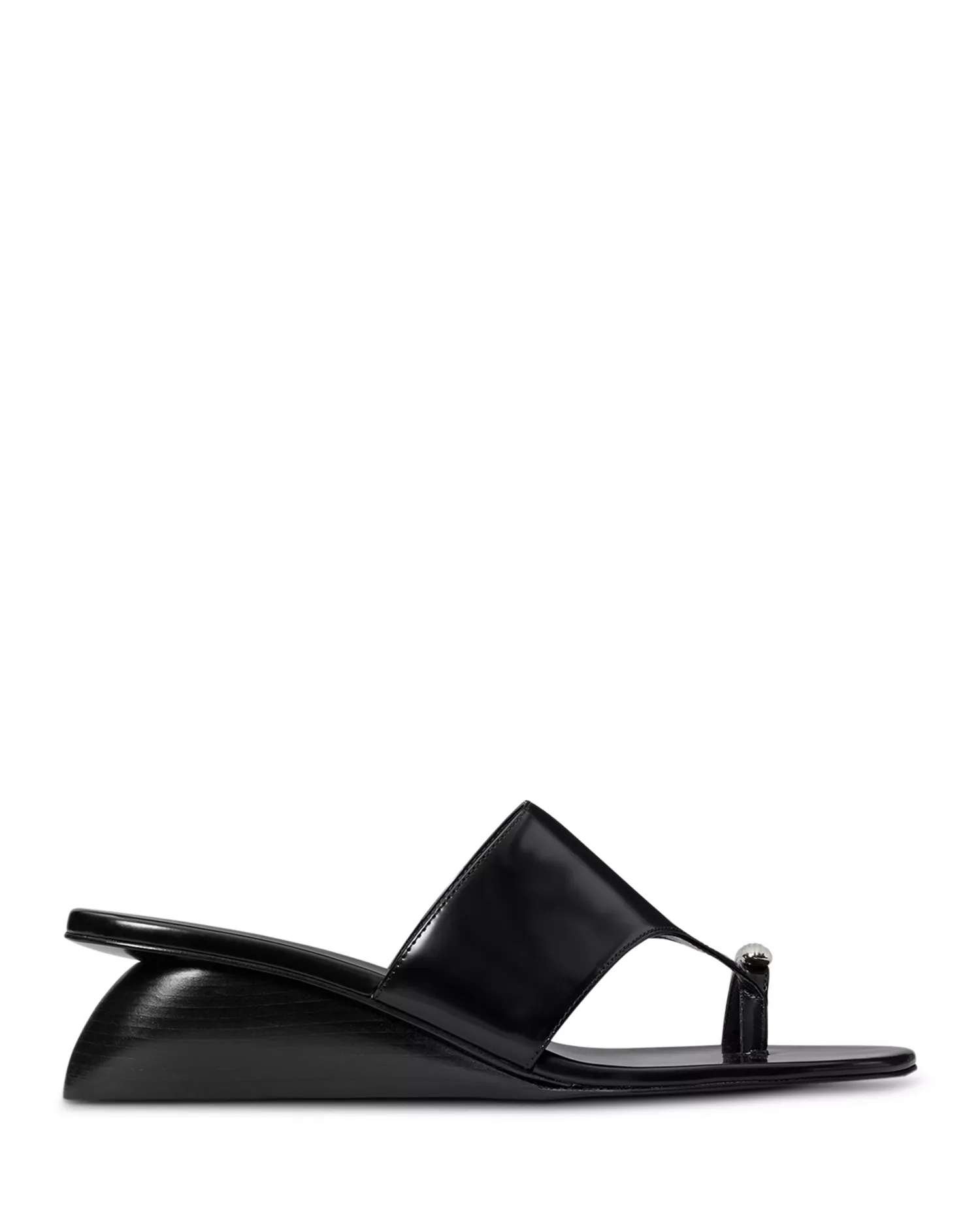 Women's Pierced Leather Wedge Sandals
