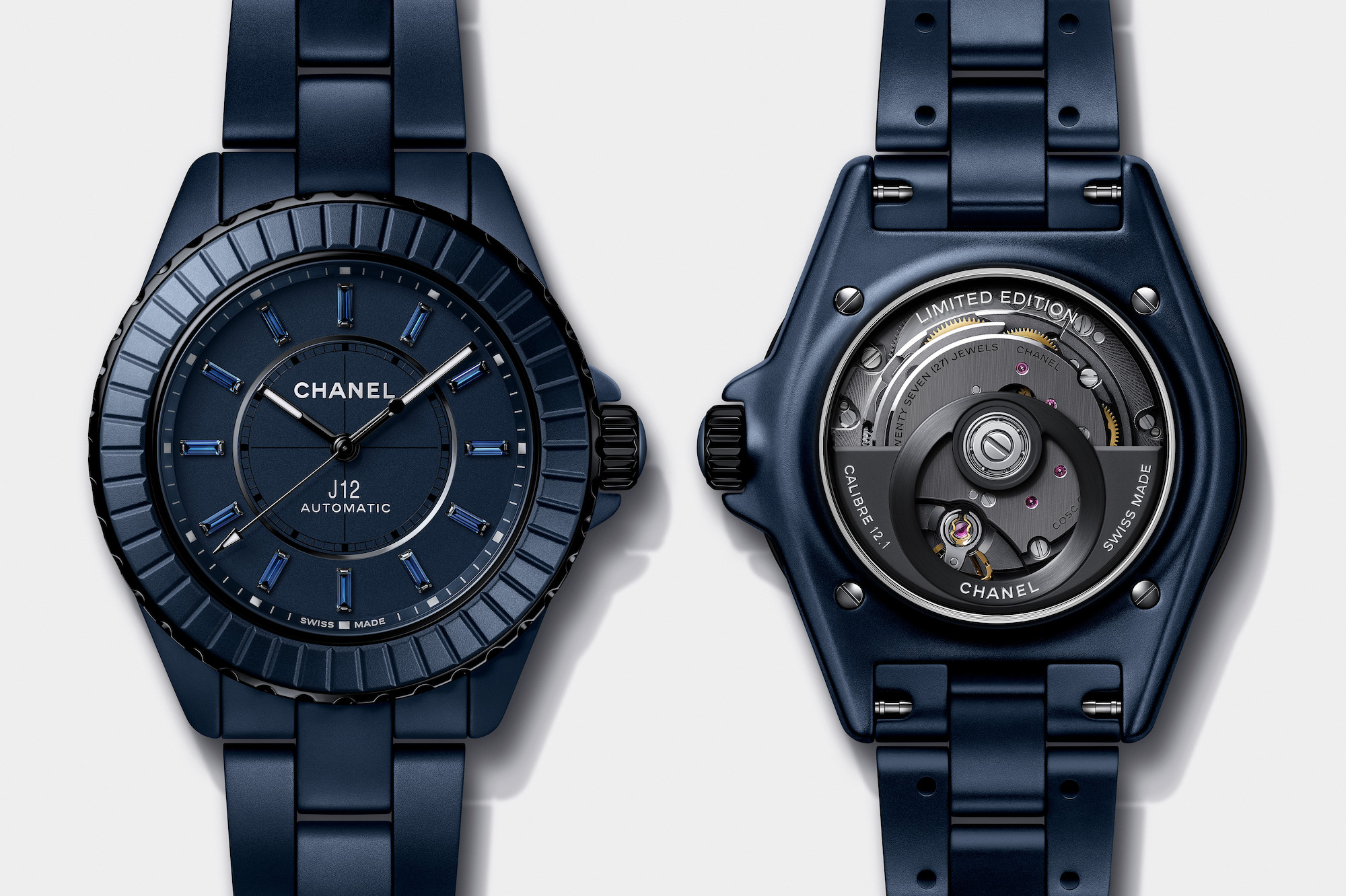Chanel new J12 BLEU Caliber 12.1 38 MM Limited edition