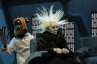 Star Wars Robot Chicken: The Emperor has a bad hair day