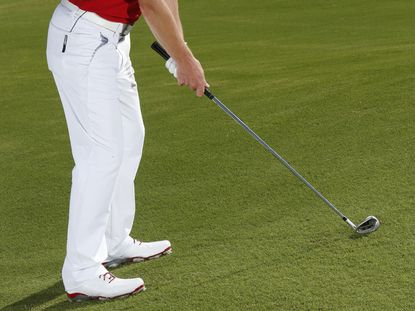 Ball above feet golf tips | Golf Monthly