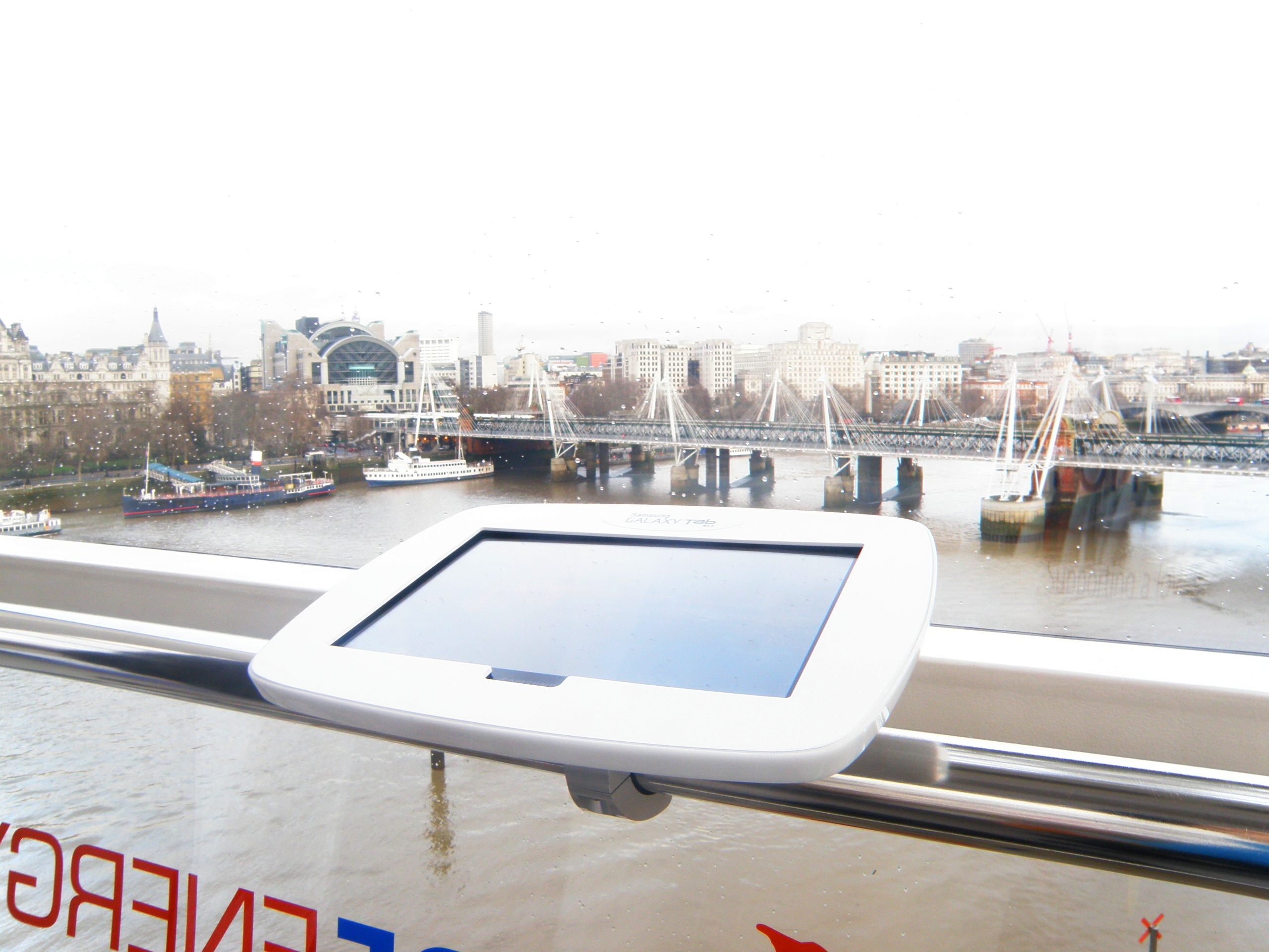 In Pictures: London Eye Galaxy Tab experience