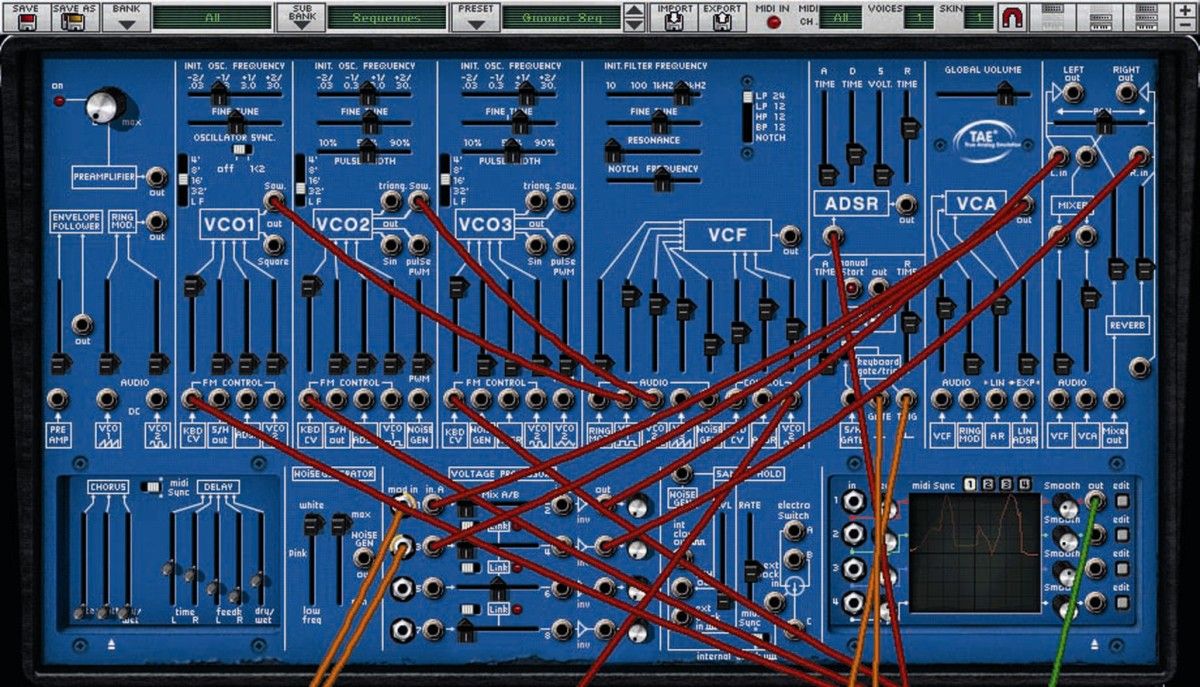 The ARP 2600V comes with three different colour schemes that closely mirror the original ARP designs.