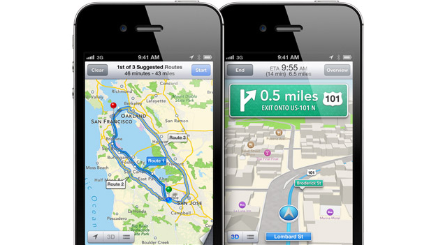 iOS Apple Maps