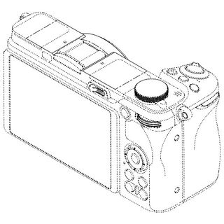 The rear of the unannounced Nikon snapper