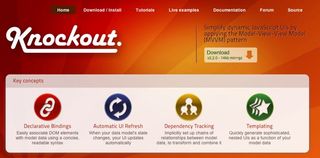 MVC framework: Knockout.js