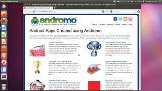 How to make Android apps with Andromo