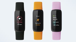 a photo of the screens on the fitbit inspire 3