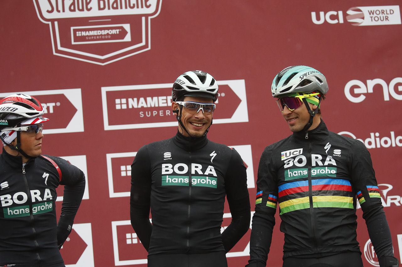 Bora Hansgrohe at the start