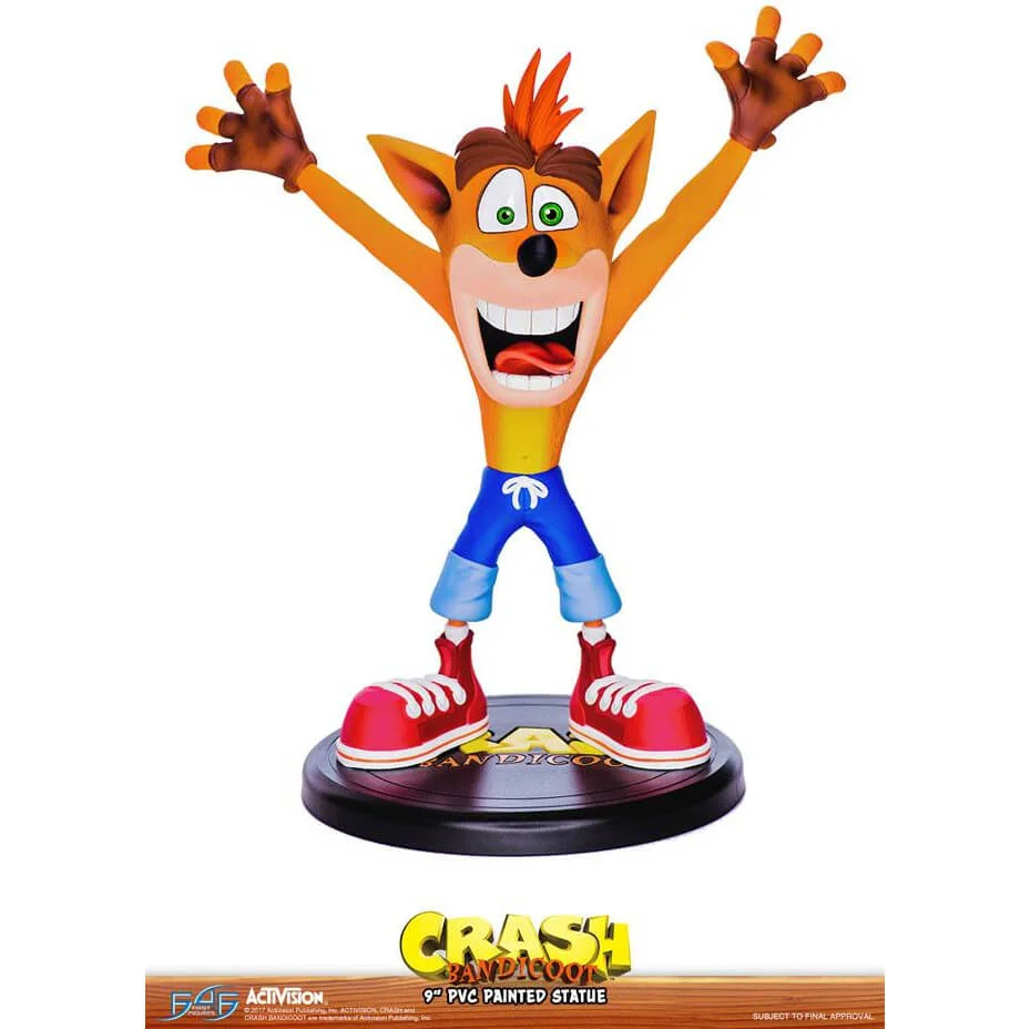 First 4 Figures Crash Bandicoot N. Sane Trilogy Crash Bandicoot 23cm Pvc Statue