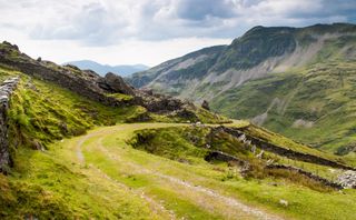 The Croesor Incline up to Cnicht.