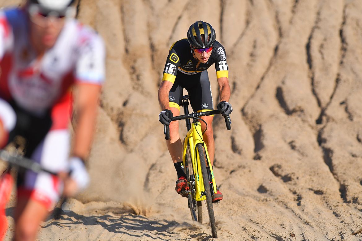 Quinten Hermans riding to sixth at Zonhoven