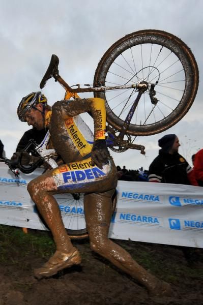 Bart Wellens (Telenet-Fidea) had a brilliant race, but wound up missing the podium