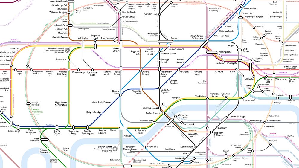 Is this the London Underground map of the future?  Creative Bloq