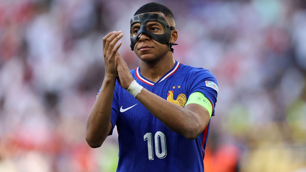 Kylian Mbappe at Euro 2024