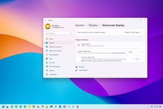 Windows 11 refresh reate settings