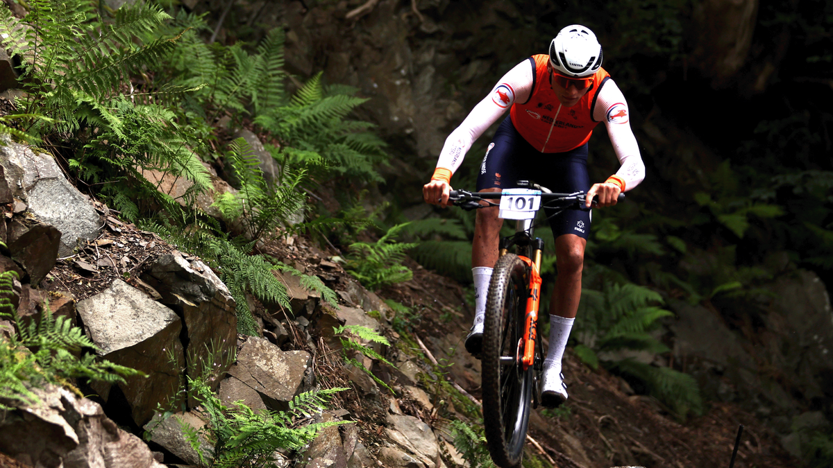 Mathieu van der Poel last competed at the MTB World Championships in 2023