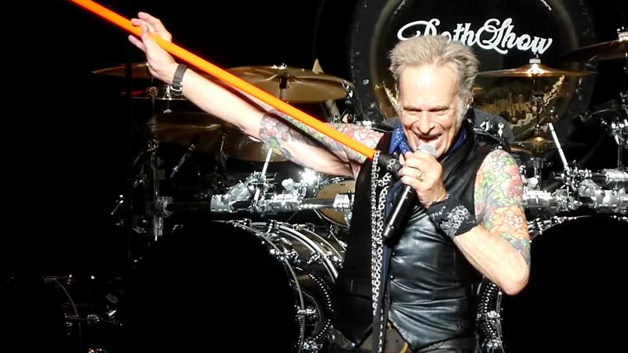 David Lee Roth onstage