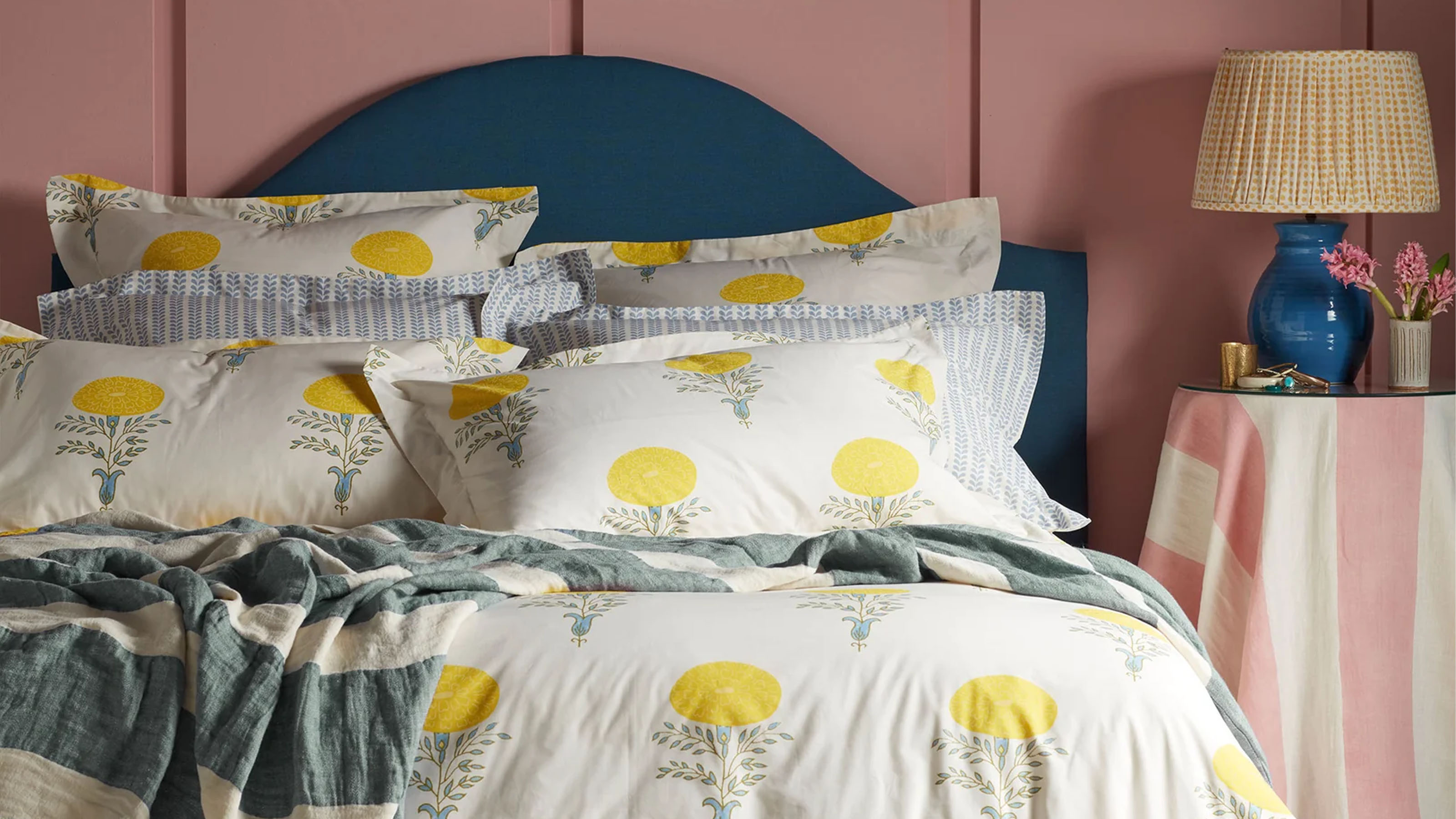 Molly Mahon Marigold bedding from Secret Linen Store